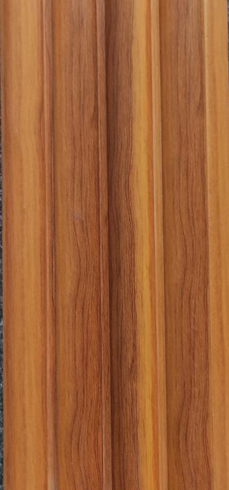 Brown Charcoal Louvers Wood 9.2x0.41 Ft - Cb 137