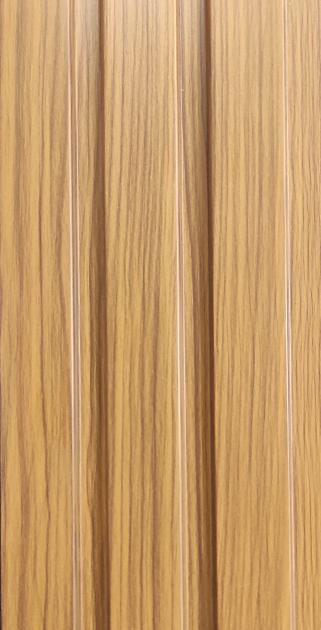 Brown Charcoal Louvers Wood 9.2x0.41 Ft - Cb 139