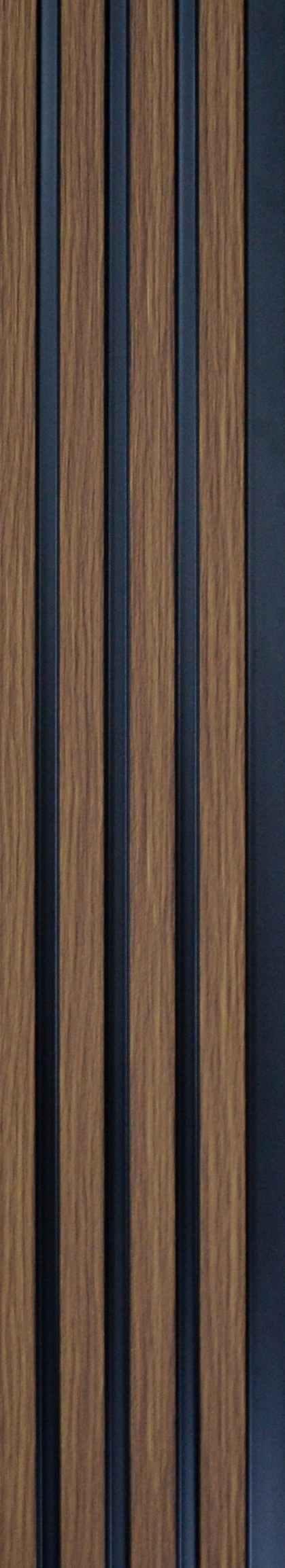 Leon 8 Ft X 5 Inch Panel Wood Louvers Wenge 8x0.41 - Sm 3158