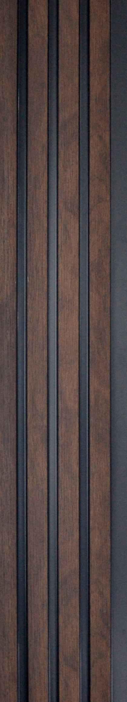 Leon 8 Ft X 5 Inch Panel Wood Louvers Wenge 8x0.41 - Sm 3159