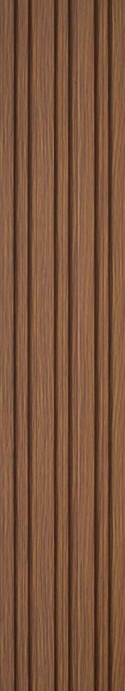 Leon 8 Ft X 5 Inch Panel Wood Louvers Brown 8x0.41 - Sm 3171