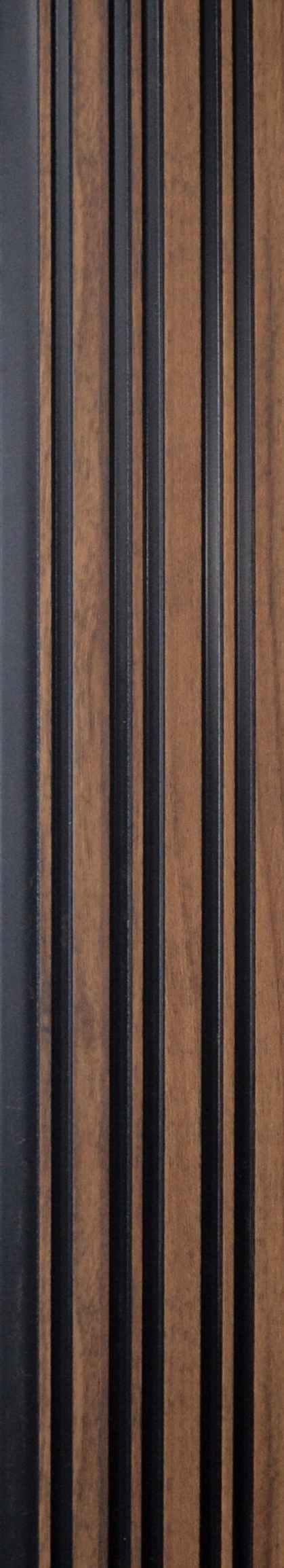 Leon 8 Ft X 5 Inch Panel Wood Louvers Wenge 8x0.41 - Sm 3175