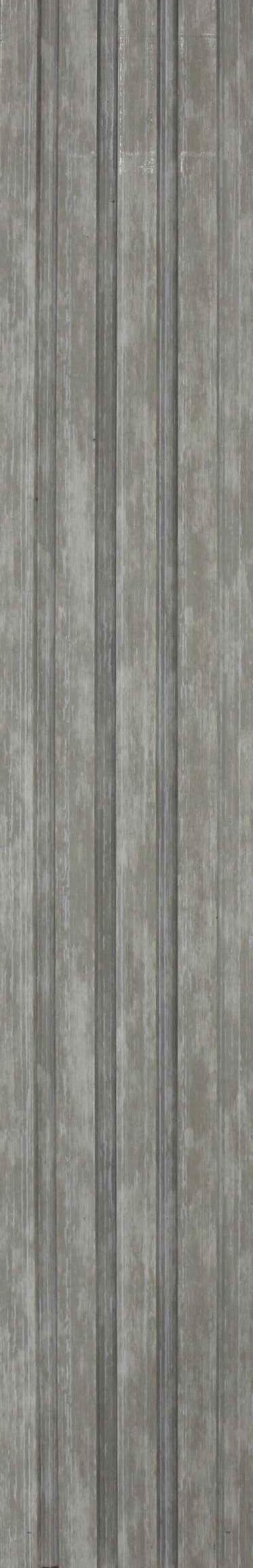 Leon 8 Ft X 5 Inch Panel Wood Louvers Grey 8x0.41 - Sm 4506