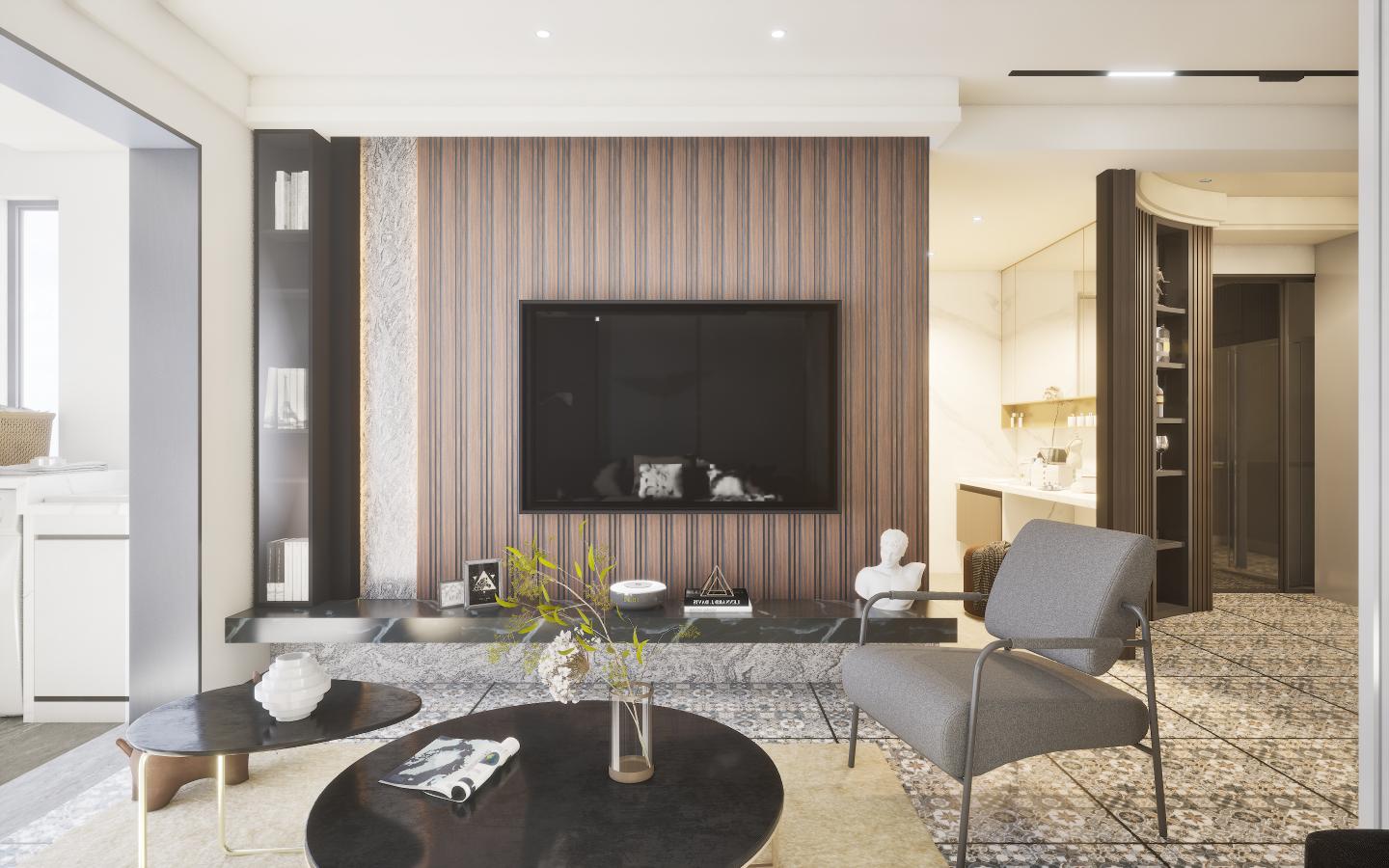 Leon 9.5 Ft X 6 Inch Panel Wood Louvers Wenge 9.5x0.5 - Sm 6516