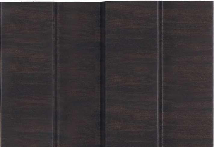 Wenge Charcoal Louvers Wood 9.5x0.39 Ft - Mrl 211