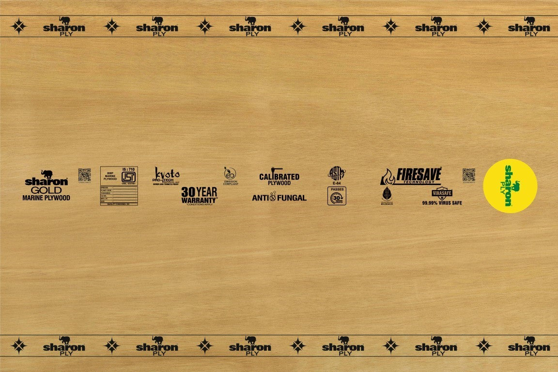Sharon GOLD Marine Plywood BWP 8*4 ft 25 mm - SHR-GOLMAR-BWP-25