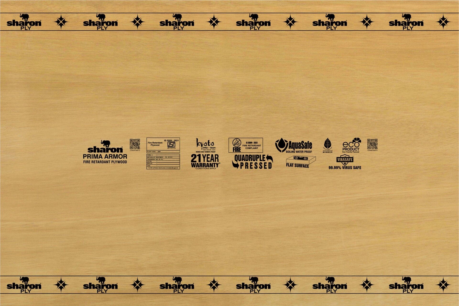 Sharon Prima Armor BWP Plywood 8*4 ft 6 mm - SHR-PRIARM-BWP-6