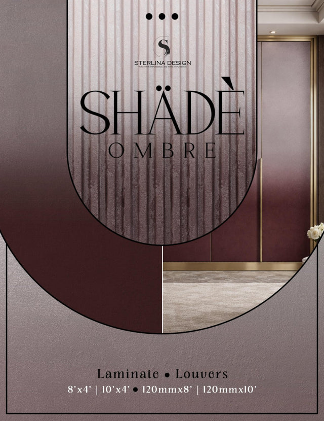 Sterlina Shade Ombre Laminates & Louvers cover