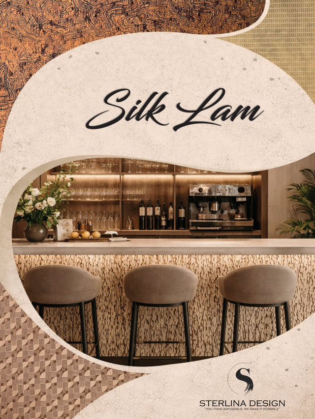 Sterlina Silk Lam Liquid Metal Laminates cover