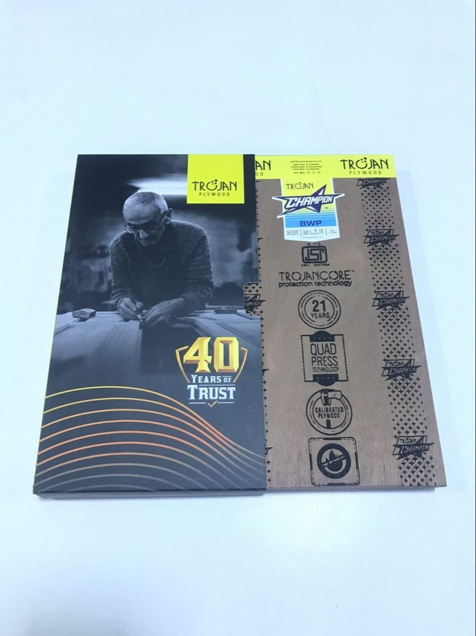 Trojan Champion BWP Plywood 8*4 ft 12 mm - TRJ-CHA-BWP-12