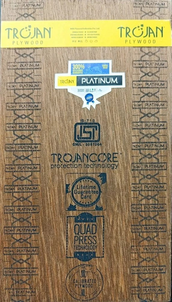 Trojan Platinum BWP Plywood 8*4 ft 4 mm - TRJ-PLA-BWP-4