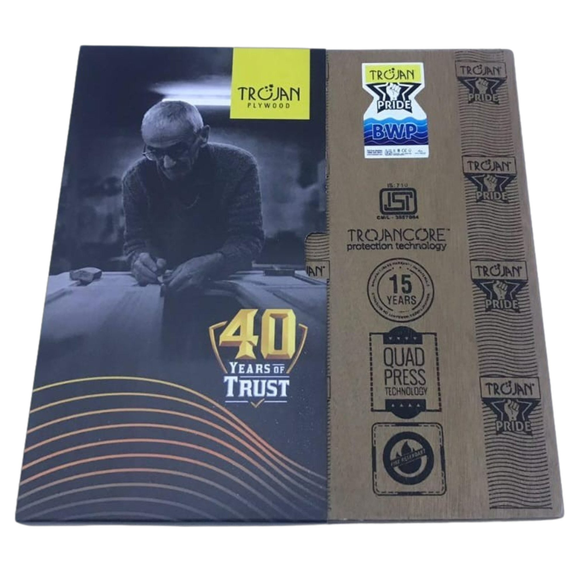 Trojan Pride BWP BWP Plywood 8*4 ft 25 mm - TRJ-PRIBWP-BWP-25